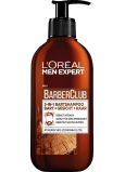 Loreal Paris Men Expert BarberClub Beard Face & Hair Wash 3in1 gel for daily care of the face, beard and hair dispenser 200 ml