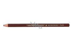 Uni Mitsubishi Dermatograph Industrial Marking Pencil for Various Types of Surfaces Brown 1 piece