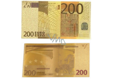 Talisman Gold plastic banknote 200 EUR