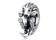 Charm Sterling silver 925 Nutcracker, bead on bracelet animal