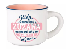 Albi Espresso Mug Zuzana - Always captivating, charms with her charm and wit 45 ml