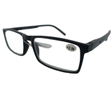 Berkeley Reading dioptric glasses +2,5 plastic black, sidebar blue stripe 1 piece MC2276