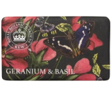 English Soap Geranium & Basil natural perfumed toilet soap with shea butter 240 g