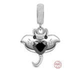 Charm Sterling silver 925 Manta, animal bracelet pendant