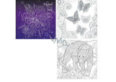 Ditipo Mystical Colouring for Adult relaxing colouring book for adults 36 pages 300 x 300 mm
