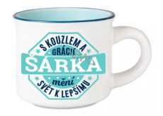 Albi Espresso cup Šárka - Changing the world for the better with charm and grace 45 ml