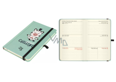 Albi Pocket Diary 2025 with rubber band - Zebra 9,3 x 15 x 1,3 cm