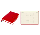 Albi Management diary 2025 - Red A5 15,5 x 21,5 x 2,5 cm