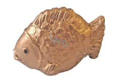 Gold carp decorative candle 4.5 x 6 cm