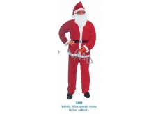 Santa Claus / Santa costume for adults, pants, blouse, belt, beard, cap size L