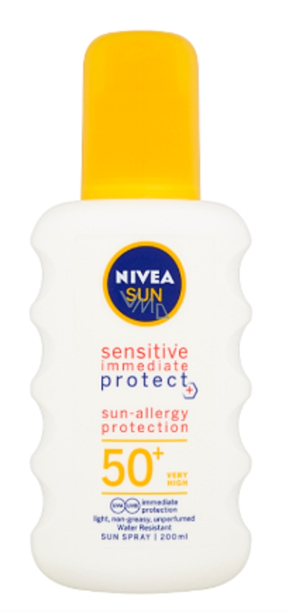 nivea spf 20 spray