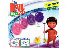 Dr. Devil Sunset Blossom Push Pull WC block without basket 2 x 20 g