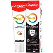 Colgate Total Charcoal & Clean Activated Charcoal Toothpaste 75 ml