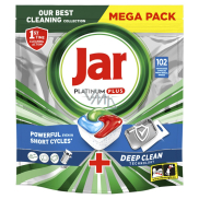 Jar Platinum Plus Deep Clean dishwasher capsules 102 pieces