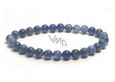 Sodalite bracelet elastic natural stone, ball 6 mm / 16 - 17 cm, stone communication