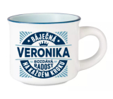 Albi Espresso Mug Veronica - Wonderful, gives joy at every step 45 ml