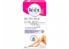 Veet Minima Hypoallergenic Wax Strips for Legs and Body 12 Pieces