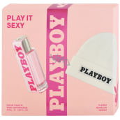 Playboy Play It Sexy Eau de Toilette for Women 40 ml + Cap, Gift Set