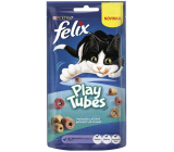 Felix Play Tubes fish and shrimp, meat delicacy for adult cats 50 g