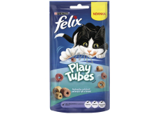 Felix Play Tubes fish and shrimp, meat delicacy for adult cats 50 g