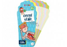 Albi Kvído Clever fans picture cards with 100 questions and answers My body recommended age 6+