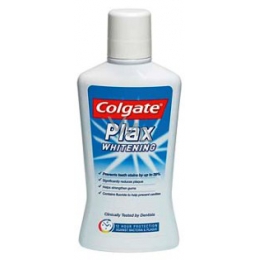 colgate plax whitening mouthwash