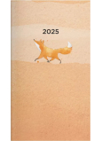 Albi Diary 2025 Pocket fortnightly Fox 8,2 x 15,3 x 0,5 cm