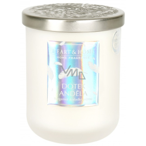 Heart & Home Angel's Touch soy scented candle large, burns up to 70 hours 340 g Limited edition