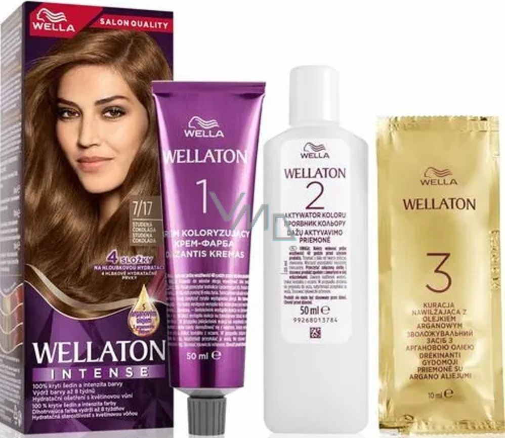 Wella Wellaton Intense hair color 7/17 Frosted Chocolate - VMD ...