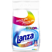 Lanza Fresh & Clean Color washing powder for coloured laundry preserves the intensity of colours, with a pleasant scent 84 doses 6.3 kg