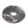 Amethyst Donut natural stone 30 mm, stone of kings and bishops