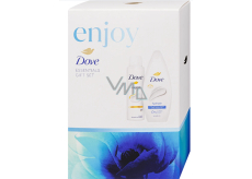 Dove Enjoy shower gel 250 ml + deodorant spray 150 ml, gift set