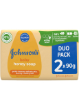 Johnsons Baby Honey toilet soap for children 2 x 90 g, duopack