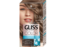 Schwarzkopf Gliss Color hair color 7-16 Cool Ash Blonde 2 x 60 ml