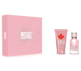 Dsquared2 Wood pour Femme Eau de Toilette for Women 30 ml + Body Lotion 50 ml, Gift Set for Women