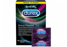 Durex Mutual Pleasure condom nominal width: 56 mm 16 pieces