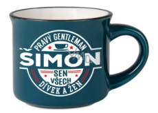 Albi Espresso Mug Simon - A true gentleman, the dream of all girls and women 45 ml