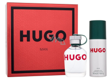 Hugo Boss Hugo Man Eau de Toilette 75 ml + Deodorant Spray 150 ml, Gift Set for Men