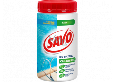 Savo Chlorine Shock algae disinfectant for swimming pool 850 g