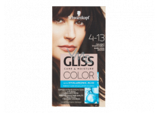 Schwarzkopf Gliss Color Hair Dye 4-13 Cool Dark Brown 2 x 60 ml