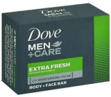 Dove Men + Care Extra Fresh Moisturizing Toilet Soap for Men 90 g