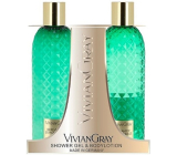 Vivian Gray Bergamot & Lemongrass luxury body lotion 300 ml + luxury shower gel 300 ml, cosmetic set