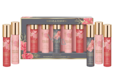 Baylis & Harding Tropical Paradise 15 ml + White Jasmine 2 x 15 ml + Coral Sunrise 2 x 15 ml eau de toilette for women, mini cosmetic set for women