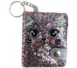 Albi Cat key pad glitter block 7,5 x 6 cm