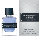 Abercrombie + Fitch 100% Passion toaletní voda pro muže 30 ml