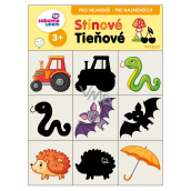 Ditipo Pexeso for little ones Shadow for children 3+, 10 pairs of pictures