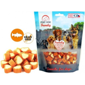 Fine Dog Family salmon hearts natural meat treat for dogs 200 g