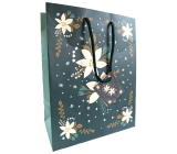 Gift paper bag Christmas WBM 2429 green CZ/xSK/HU