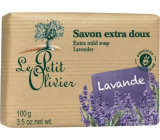 Le Petit Olivier Lavender extra gentle soap with natural extracts 100 g