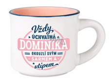 Albi Espresso Mug Dominika - Always captivating, charming and witty 45 ml